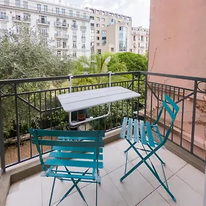 Le Soleil D'or 4 Pers Parcheggio Wifi , Nice France